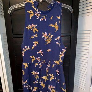 Urban outfitters floral romper, size medium